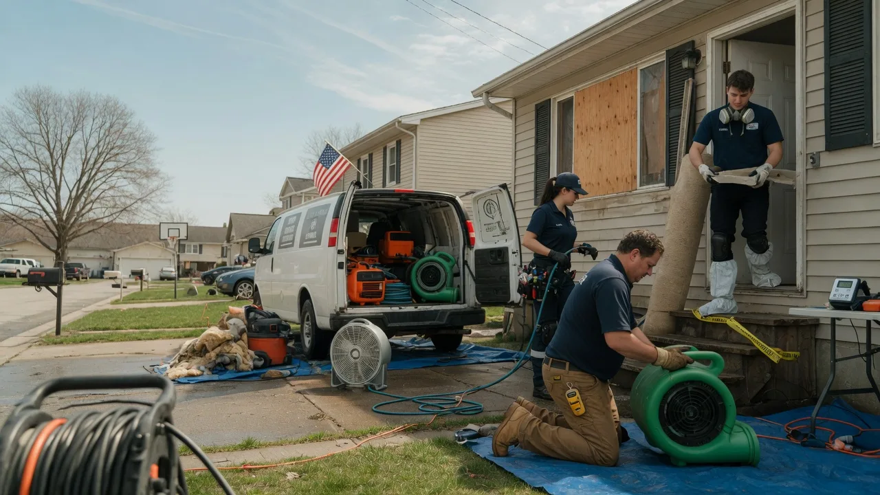 Water Damage Restoration in Tom Bean, TX near me